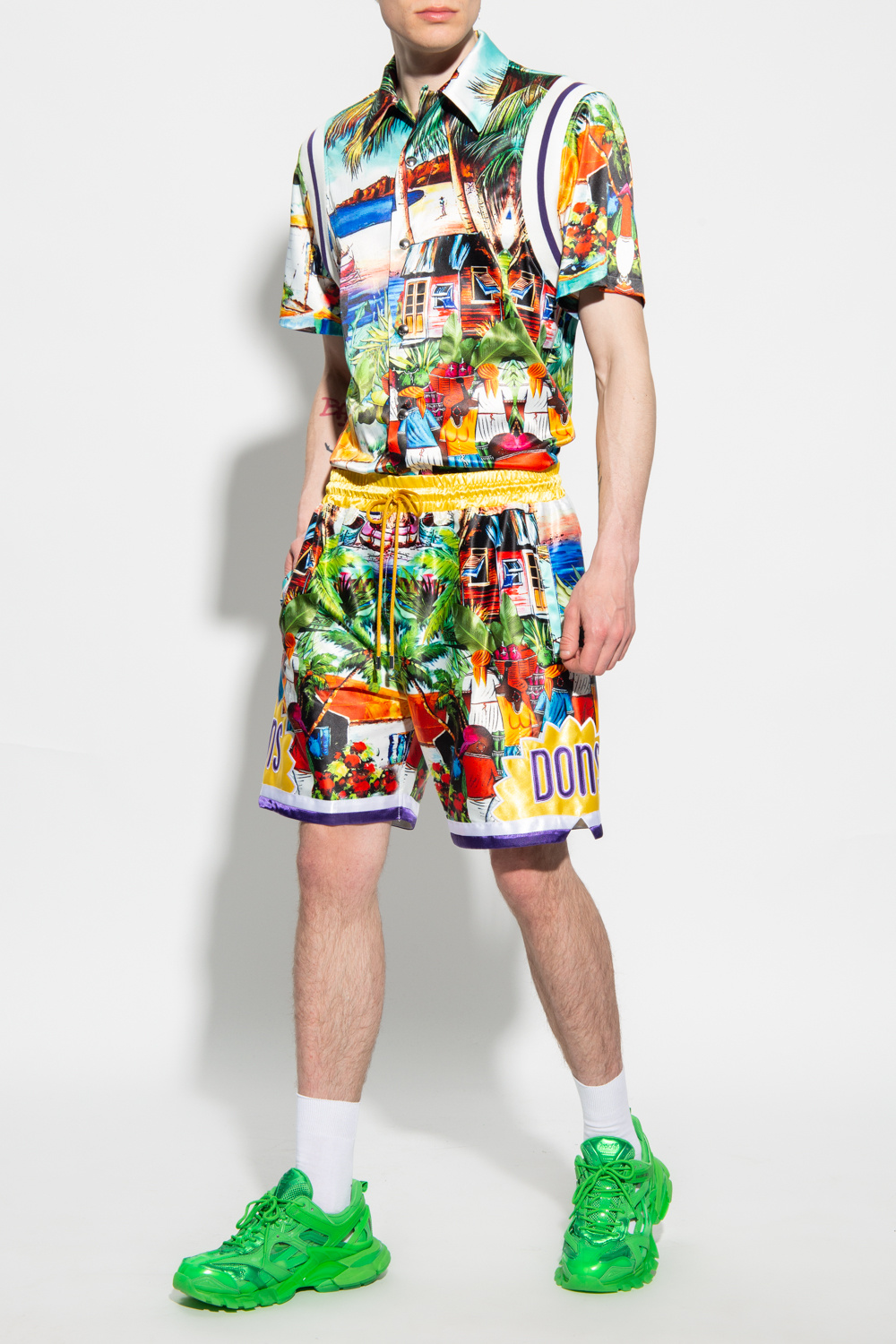 Just Don Patterned shorts Men's Clothing Vitkac